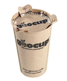 Geocup seen from front side